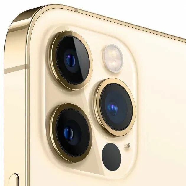 Смартфон Apple iPhone 12 ProMax，золотой，6 ГБ/128 ГБ，6.7 дюйма，NFC，A14 Bionic — фото 1
