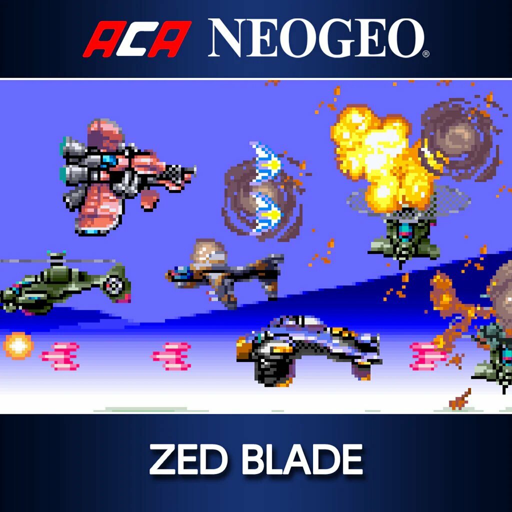 Игра ACA NEOGEO ZED BLADE для PS4, электронный ключ активации, TR