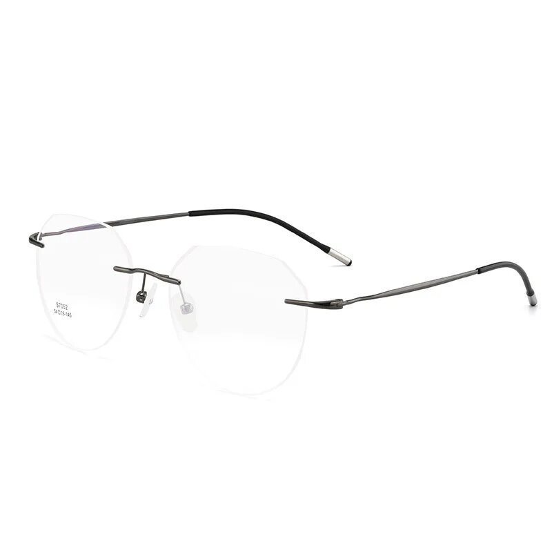 Мужские очки Gmei Optical, титан, серый цвет