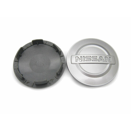 Колпачки заглушки на литые диски КиК Ниссан серебристый 625510 комплект 4 шт 397₽