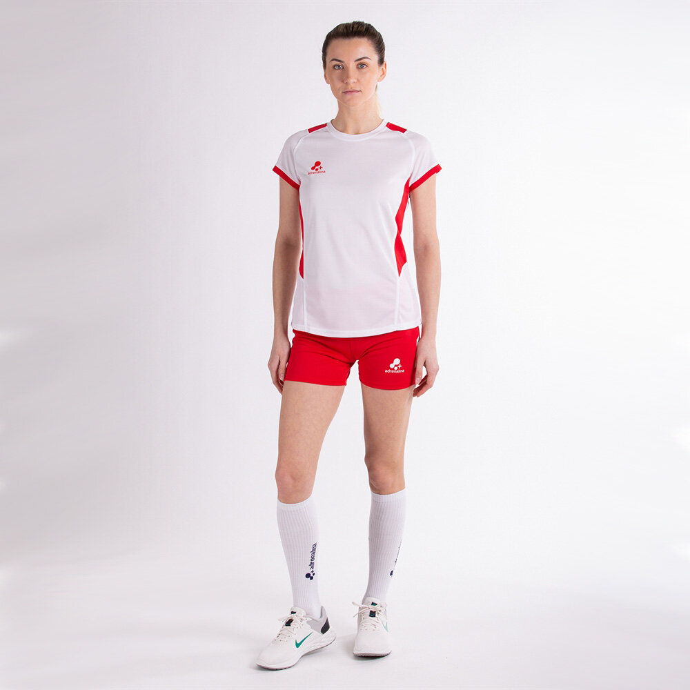 Форма спортивная +adrenalina женская Clas 1304 размер S белый красный