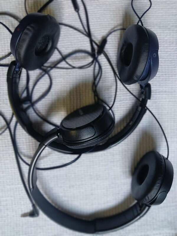 Наушники Sony MDR-ZX310AP (синий) - фото №12