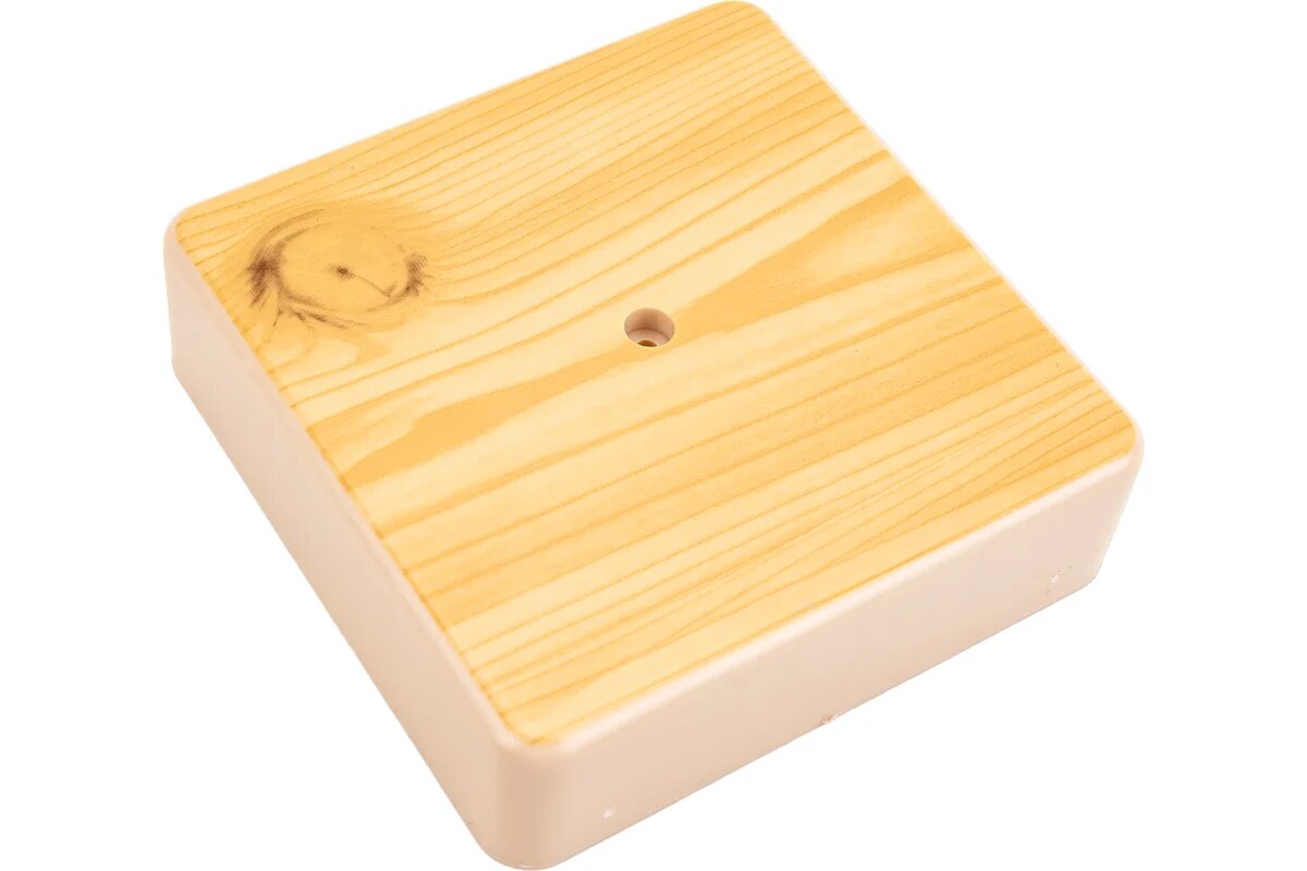 Распаечная коробка IEK КМ для о/п 100x100x29мм сосна UKO10-100-100-029-K34-E