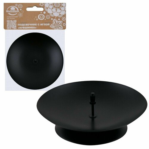 Подсвечник Мультидом Кувшинка с иглой диаметр 9 см VL5-319 590₽