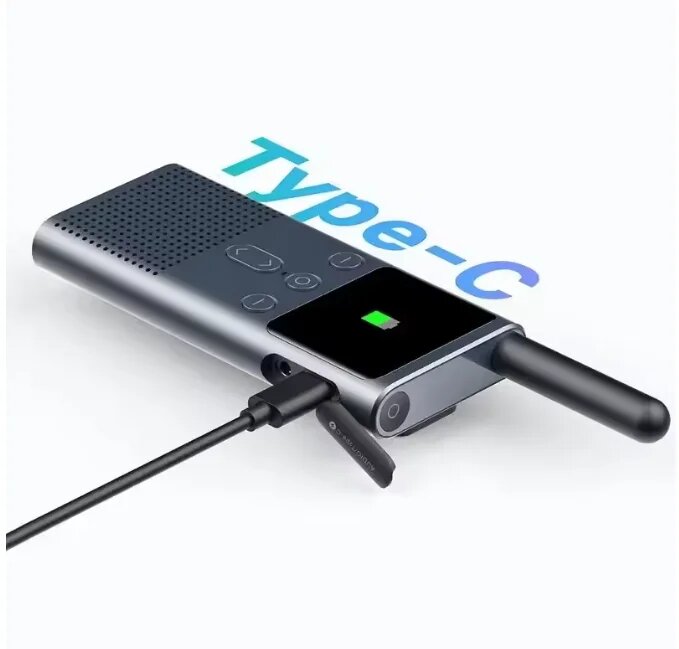 Рации Xiaomi Xiaomi Walkie-Talkie 2S 1,77-дюймовый цветной дисплей, 4 Вт, силовой домофон, менеджер приложений, 5 км, расстояние вызова на открытом воздухе