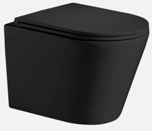 Изображение товара Унитаз подвесной WeltWasser SALZBACH 043 MT-BL черный матовый