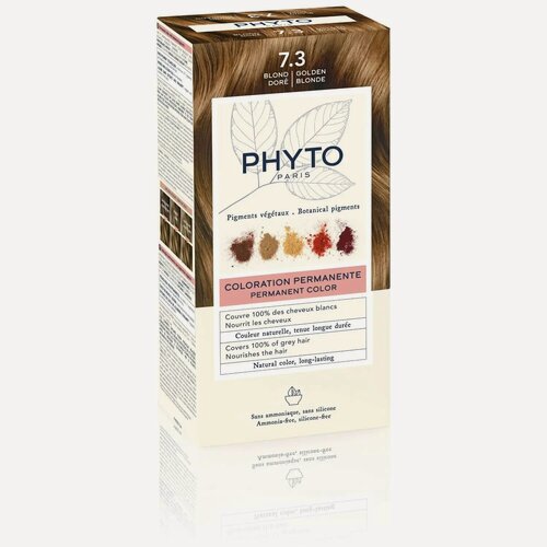 Изображение товара Крем-краска для волос PHYTO Color Phytosolba 7.3 Золотистый блонд 50/50/12 мл