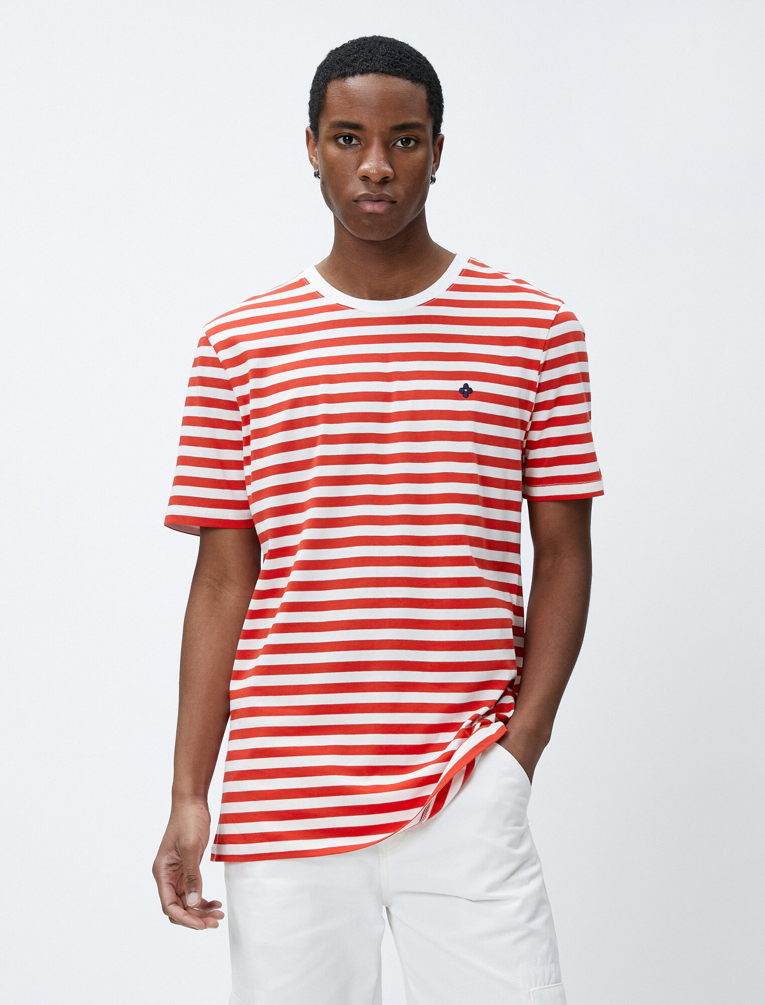 Футболка KOTON, размер S, красный — фото 1