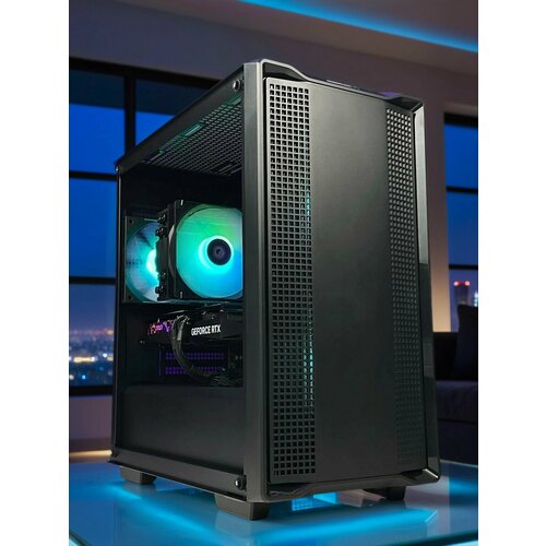 Игровой ПК ( AMD Ryzen 7 8700F / Radeon RX 9070 / 64 ГБ ОЗУ / 1 ТБ SSD M2 NVME ) (Игровой компьютер, Системный блок)