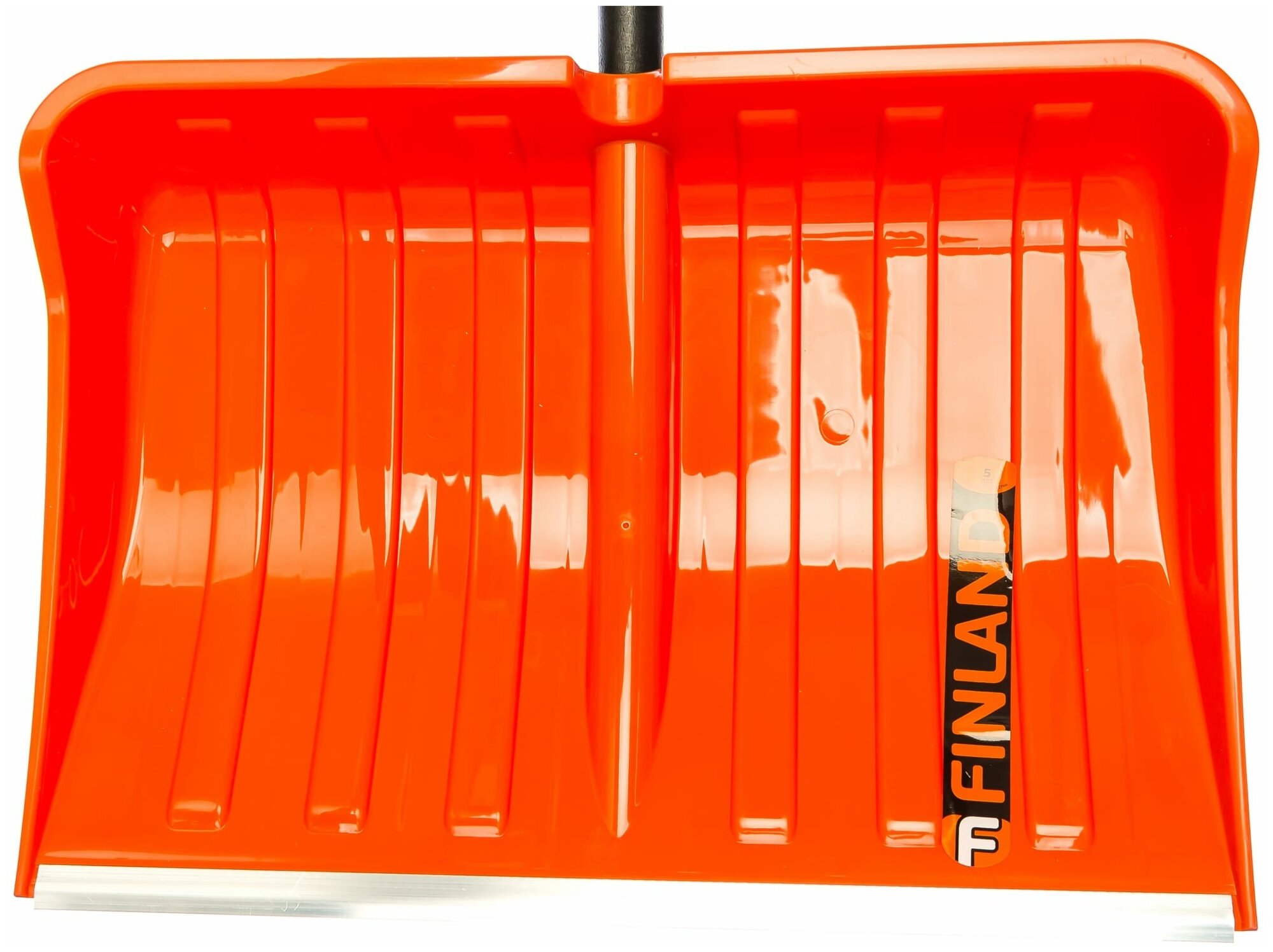 Лопата снеговая FINLAND Orange с черенком - фото №6