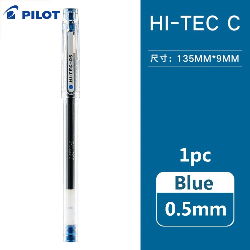 Ручка гелевая Pilot HI-TEC C, синяя, 0.5 мм