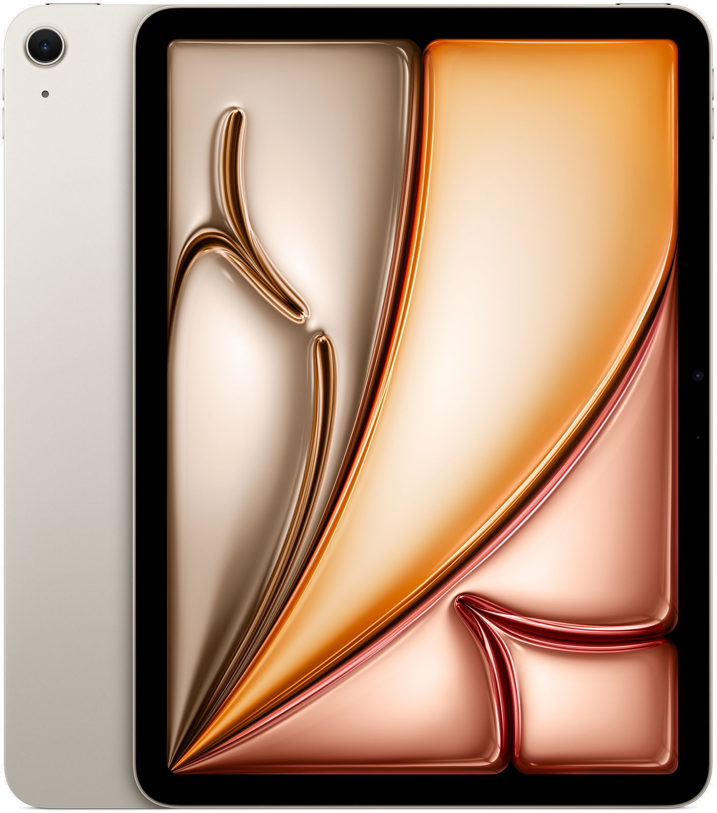 11" Планшет Apple iPad Air 11 2024 M2, 512 ГБ, Wi-Fi + Cellular, iPadOS, Starlight