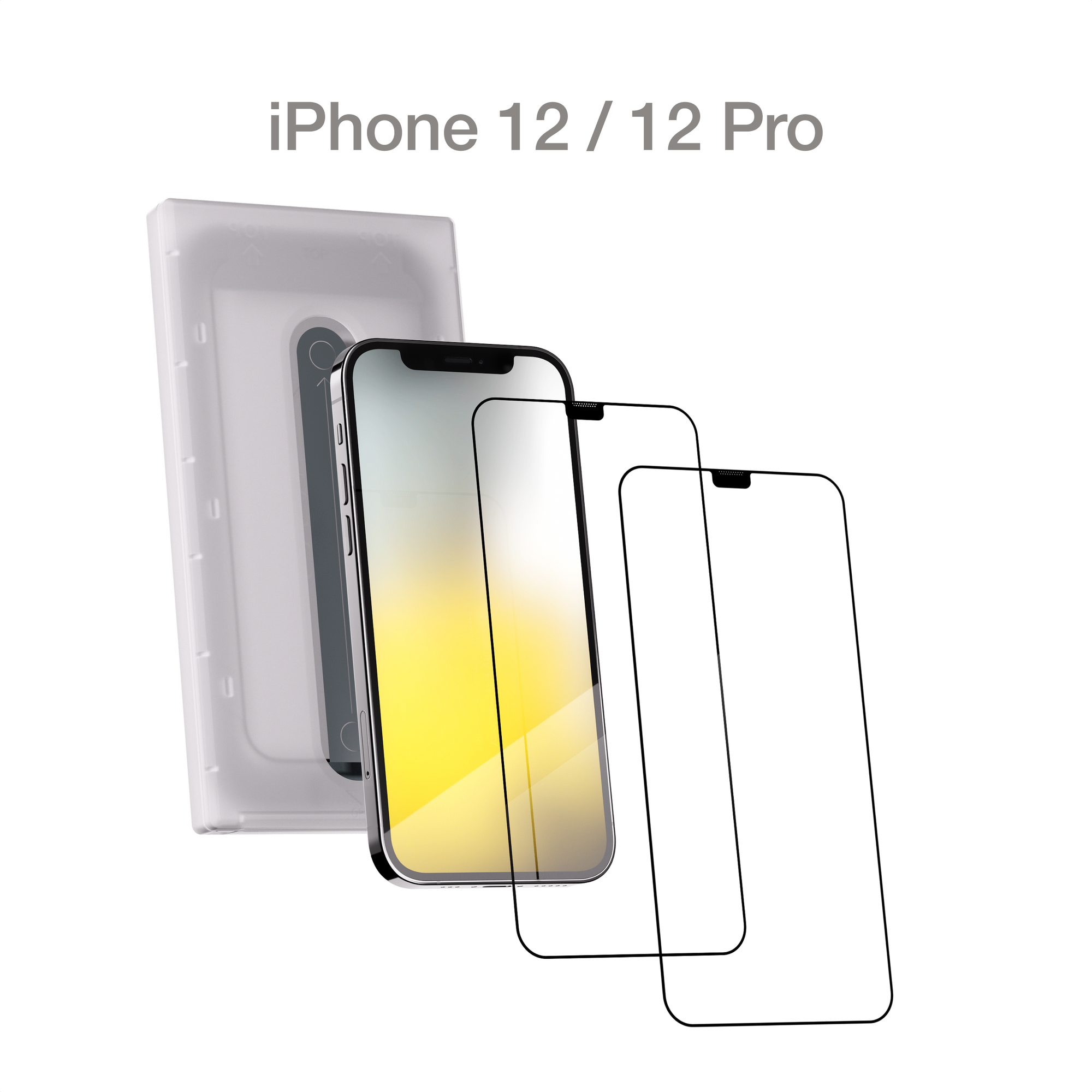 Защитное стекло COMMO для Apple iPhone 12 / Apple iPhone 12 Pro