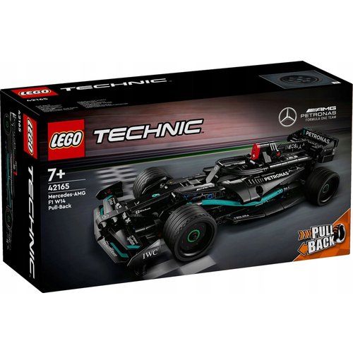 LEGO Technic 42165 Mercedes-AMG F1 W14 E Performance Pull-Back, 240 дет. bburago 1 43 mercedes amg 2021 w12 e performance 77 valtteri bottas static simulation diecast alloy model f1 racing formula car