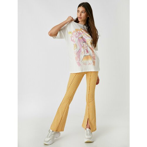 фото Футболка koton, размер m, бежевый