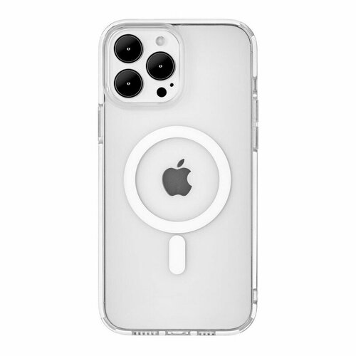 чехол ubear для apple iphone 15 pro real case прозрачный Чехол -крышка uBear Real MagCase для Apple iPhone 13ProMax, CS110TT67RL-I21M