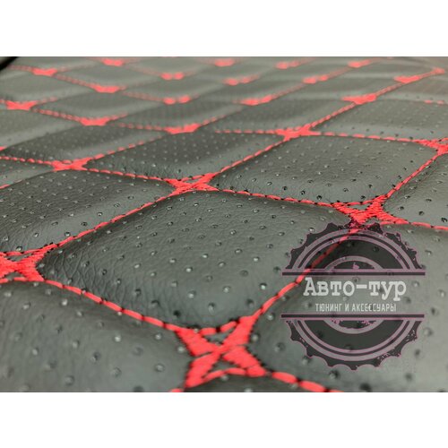 Универсальные чехлы Рекаро ромб звездочка красная