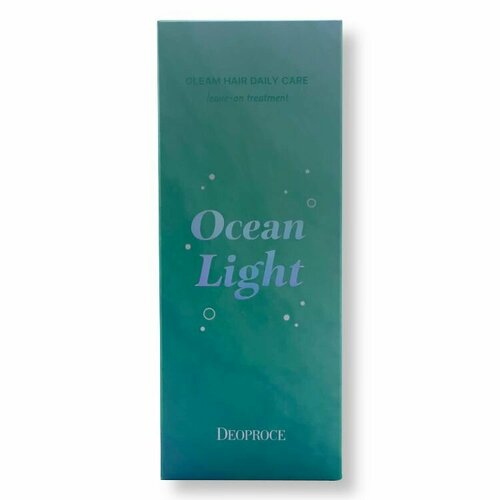 Средство для интенсивного ухода за волосами DEOPROCE GLEAM HAIR DAILY CARE LEAVE ON TREATMENT OCEAN LIGHT (200ml)