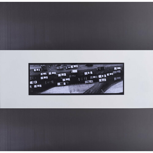 Панно с металлическими вставками картина на стену для интерьера в гостиную офис спальню кухню Автобан городской пейзаж 25010₽