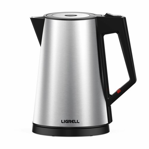Чайник эл LIGRELL LEK-1722S 17л пов на 360град тройные стенки2200Вт LED подсветка серебряный 269000₽