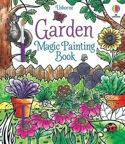 Garden Magic Painting Book