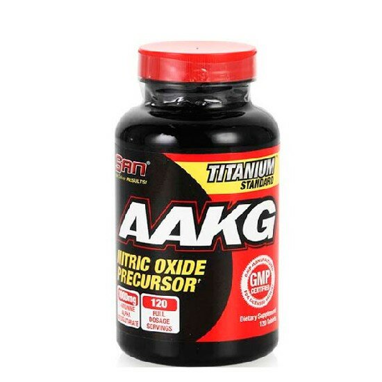 SAN Nutrition AAKG Titanium Standard, 120 капс.