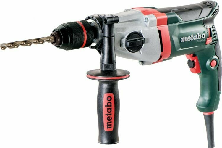 Дрель безударная сетевая METABO BE 850 - 2 (БЗП) двухскоростная 600573810