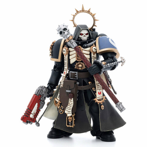 Фигурка Warhammer 40K Ultramarines Primaris Chaplain Brother Varus 1:18 фигурка warhammer 40 000 ultramarines primaris company champion – brother parnaeus 1 18 13 5 см