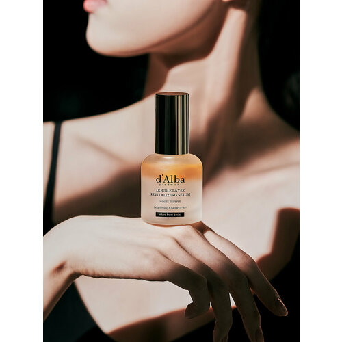 фото D'alba двухфазная сыворотка для упругости кожи white truffle double layer revitalizing serum 30мл