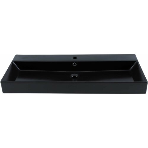 Раковина мебельная Aquanet & Sanovit SLIM SYNERGY 100 черная раковина aquanet sanovit top counter 45 182337