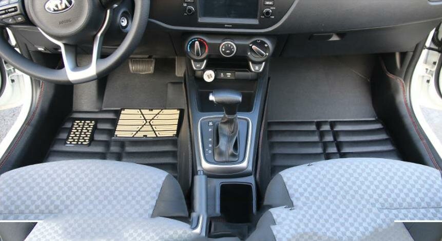 фото Кожаные ковры в салон Киа Рио 4 Kia Rio 4 Kia Rio X-Line Киа Рио Икслайн 2017-2023