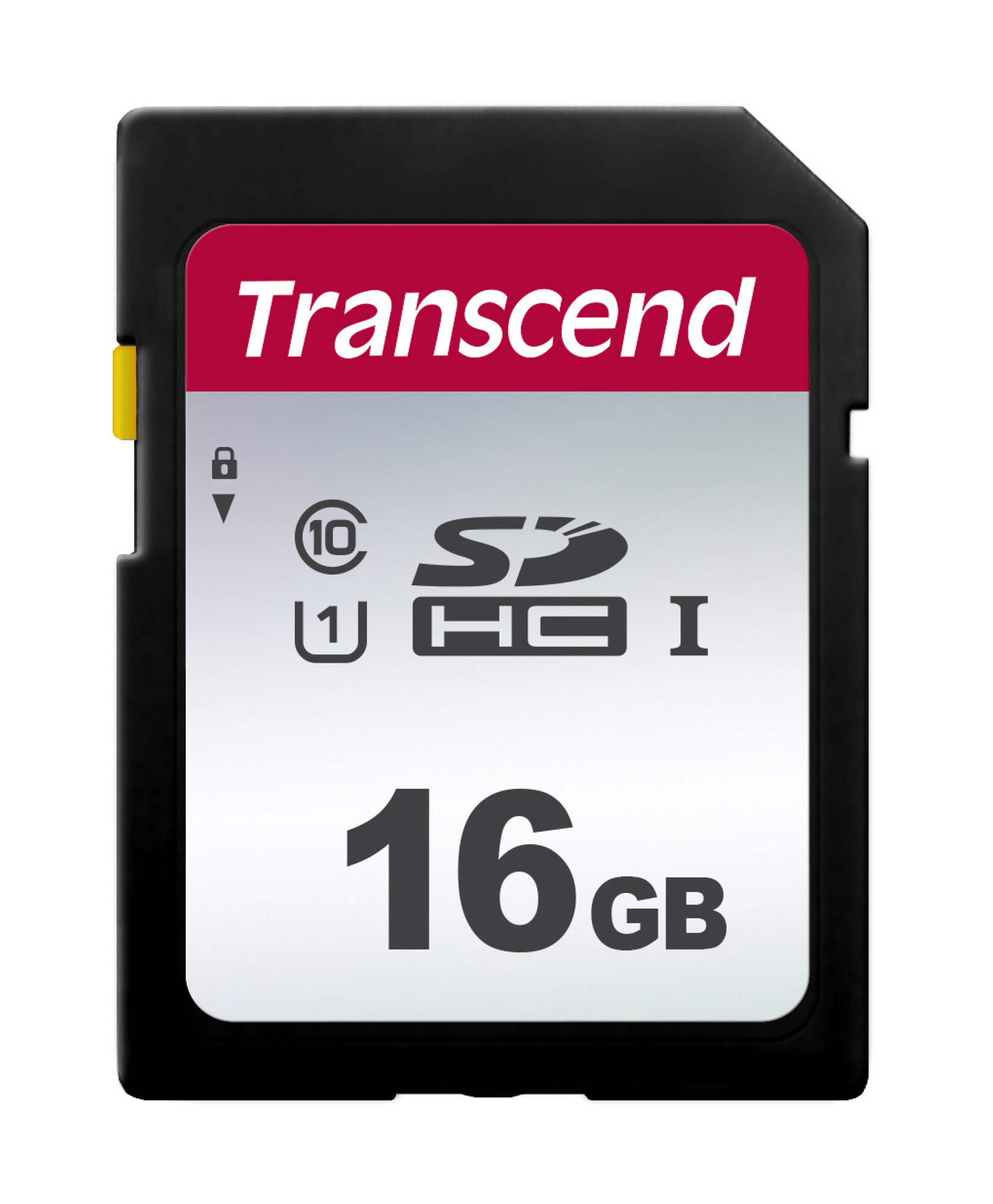 Флеш карта SDHC 16Gb Class10 Transcend TS16GSDC300S w/o adapter