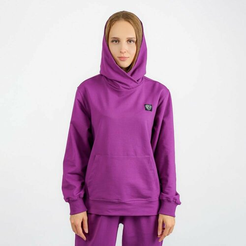 фото Толстовка by, размер 44, сиреневый