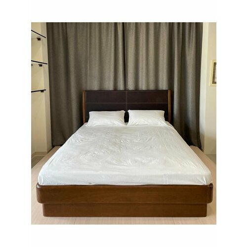 Простынь из вареного хлопка на резинке 180х200 см 3260₽