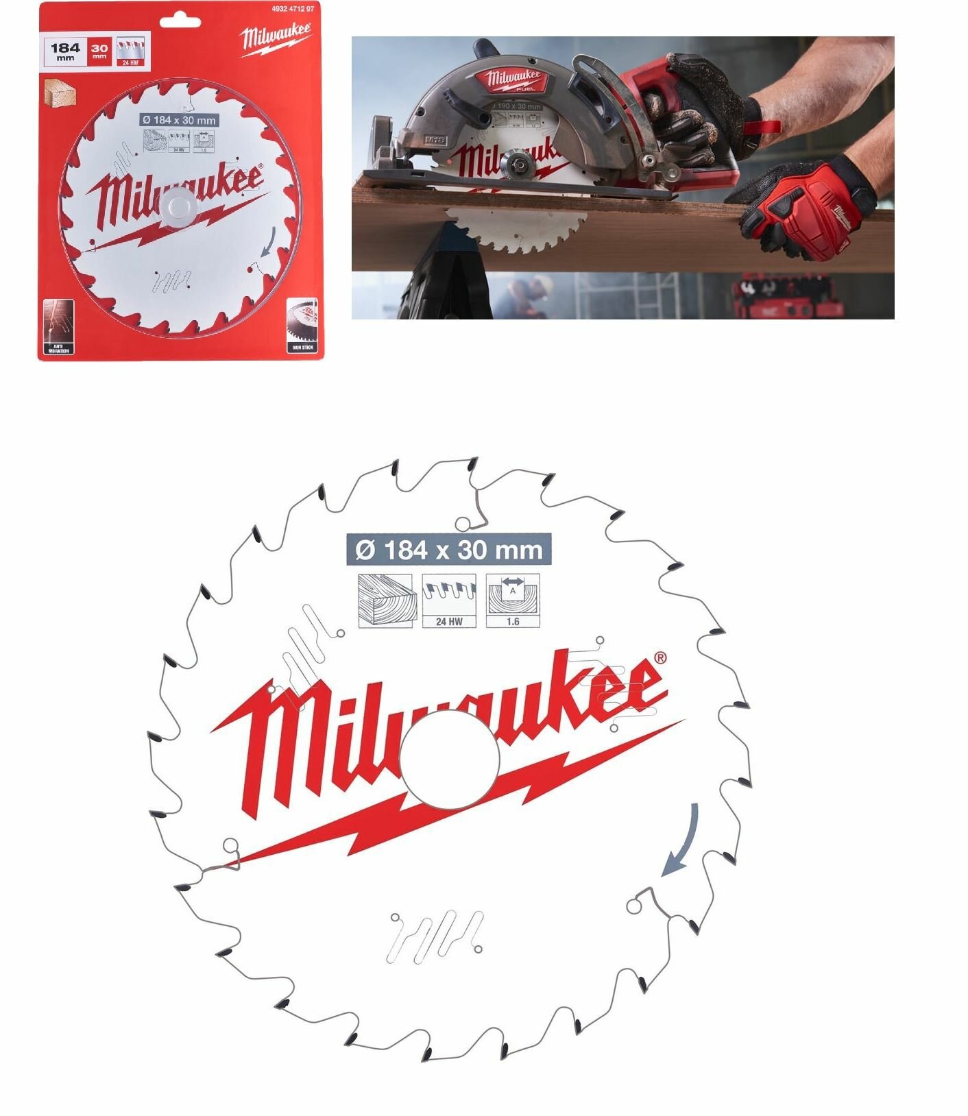 Пильный диск Milwaukee - фото №2