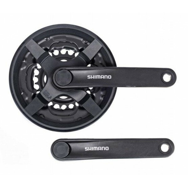 Система Shimano TY301, 170мм, Кв, 42/34/24, с защитой, черн, б/уп AFCTY301C244CL