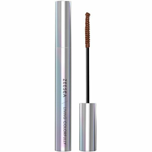 Тушь для ресниц, ZeeSea, Color mascara, тон brown, коричневый, 4 г