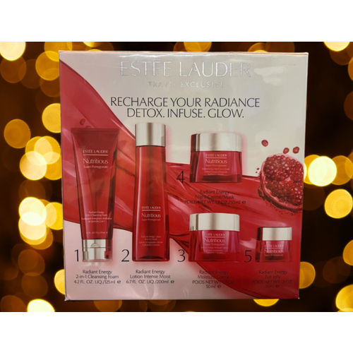 Подарочный набор для женщин Estee Lauder DETOX подарки для неё estee lauder подарочный набор ухода за кожей estee lauder advanced night repair essentials