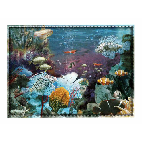 Фотообои 134х98см аквариум 23 арт134 1744₽