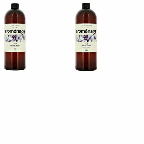 Aromenage Гель-концентрат для стирки Универсальный Французская орхидея 09 л 2 шт 1586₽