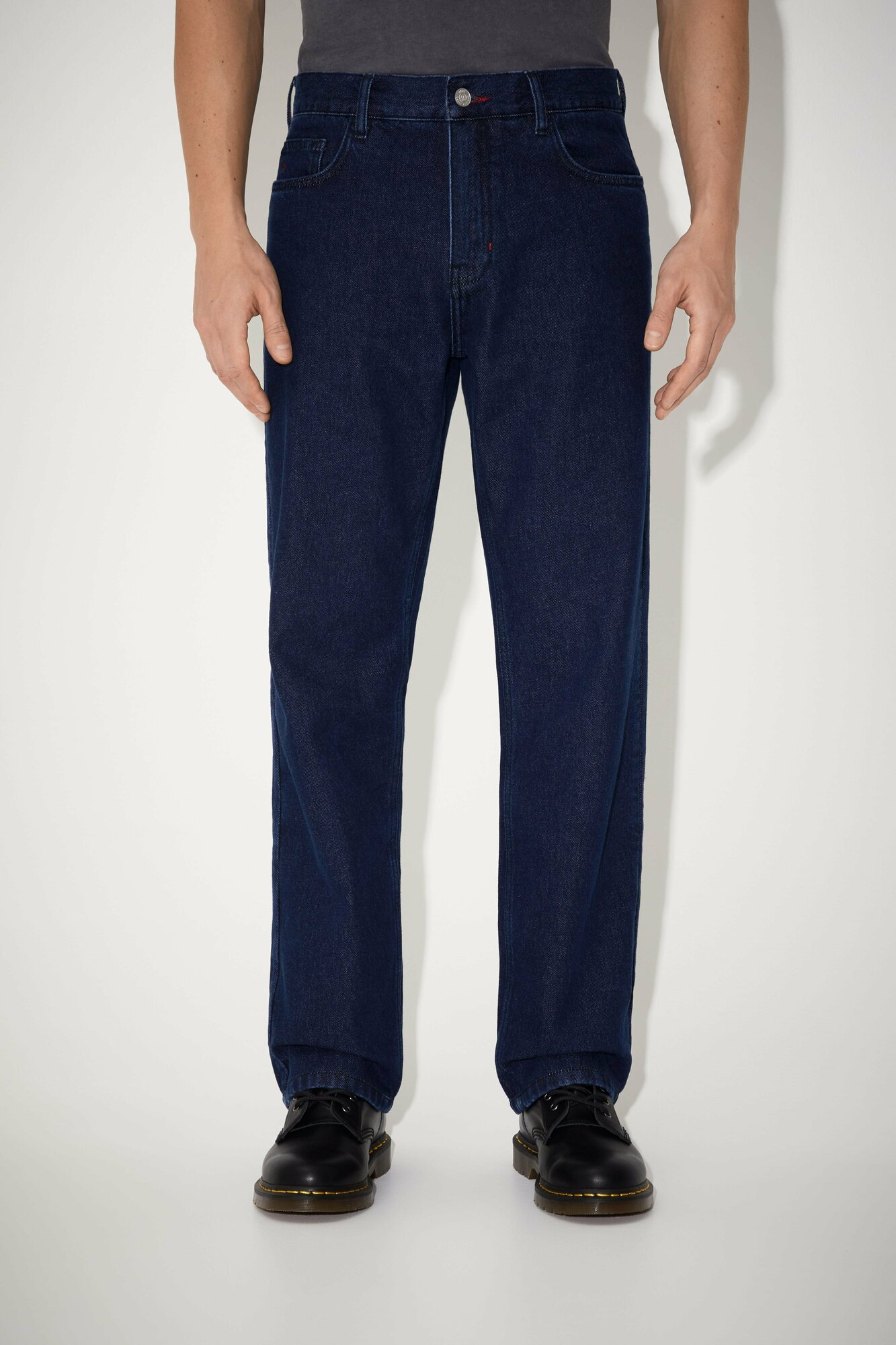 Джинсы широкие Яндекс, размер XL, cиний