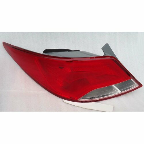 Фонарь левый задний для Хендэ Солярис рестайлинг от 2014 г. в, Hyundai Solaris фонарь левый задний DEPO 121-1910R3UE