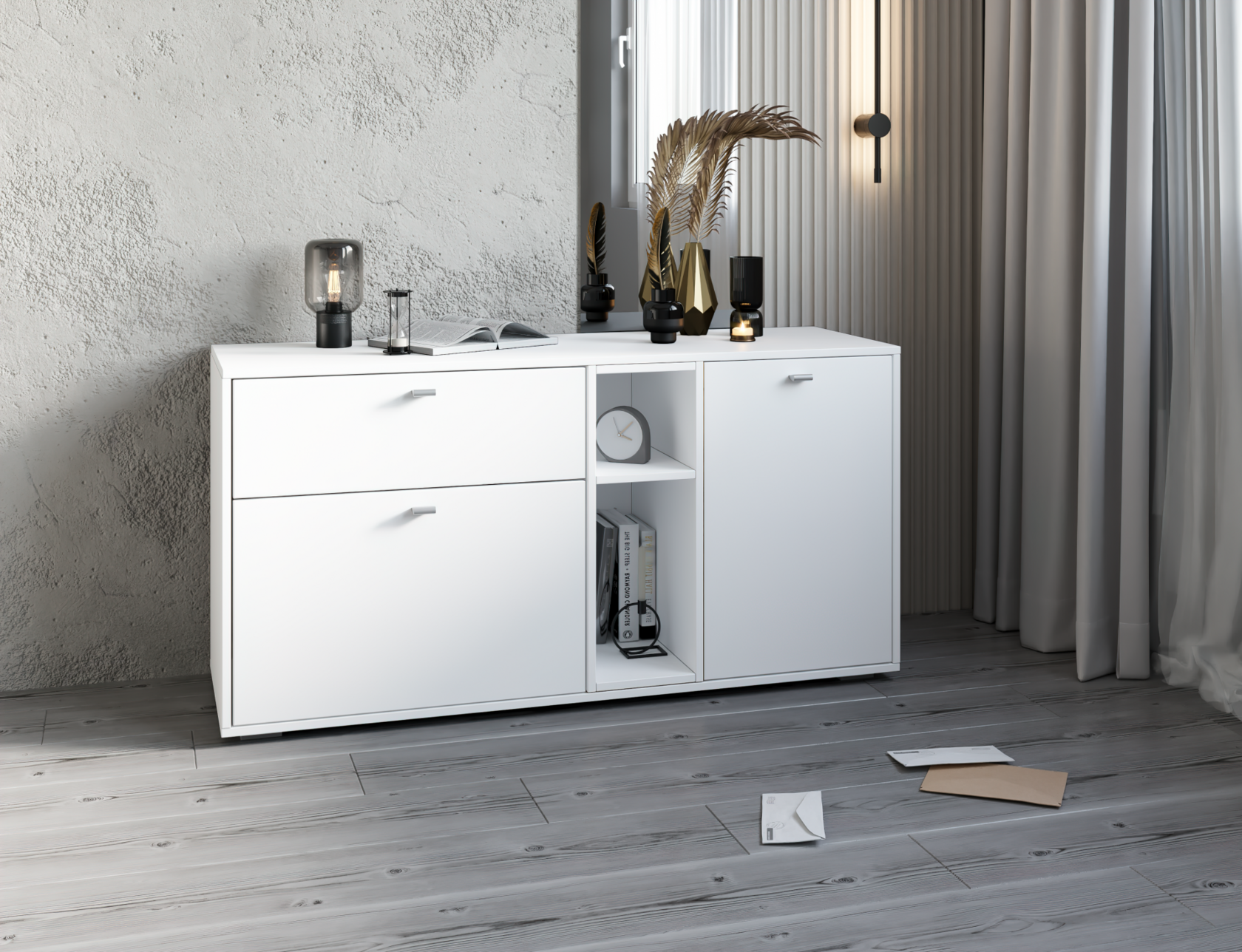 фото Комод Прима К101 - Белый