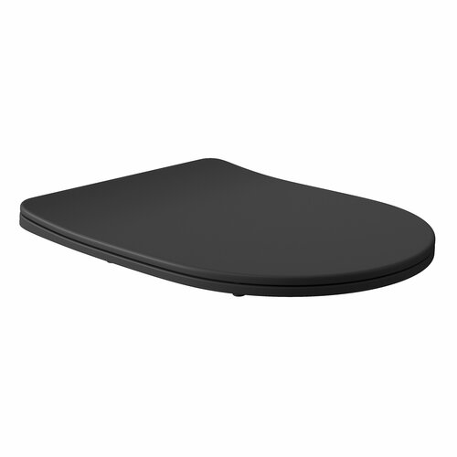AQD OVOCONE Сиденье с микролифтом черный матовый 5120₽