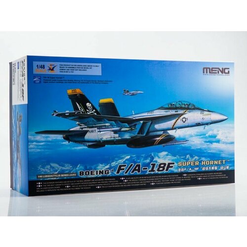 Сборная модель Boeing F/A-18F Super Hornet сборная модель hobbyboss f a 18a hornet 80268 1 72