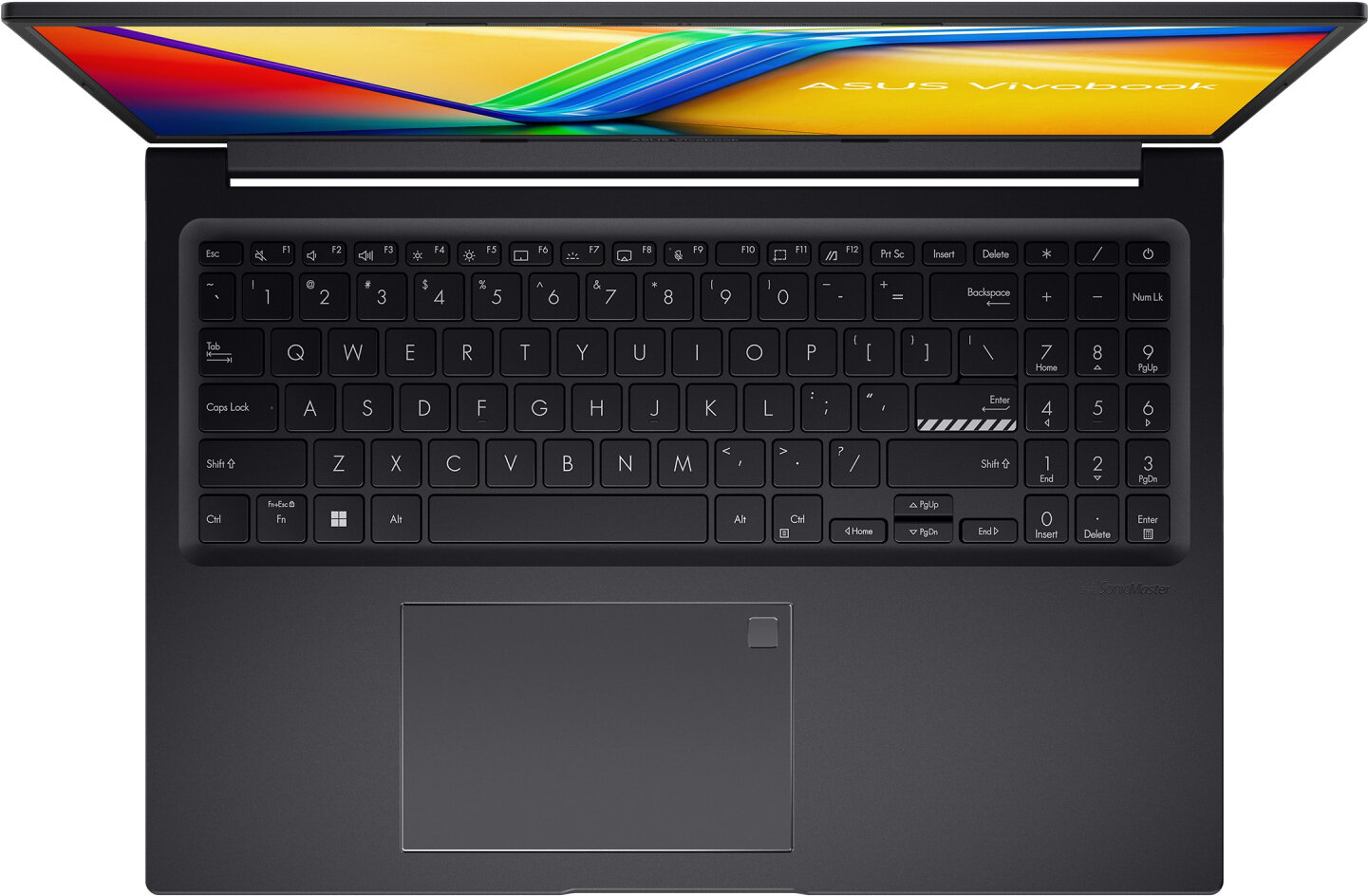 Ноутбук ASUS 90NB11A1-M00470 Ryzen 5 7530U/8GB/512GB SSD/Radeon graphics/16" WUXGA IPS/DOS/indie black - фото №3