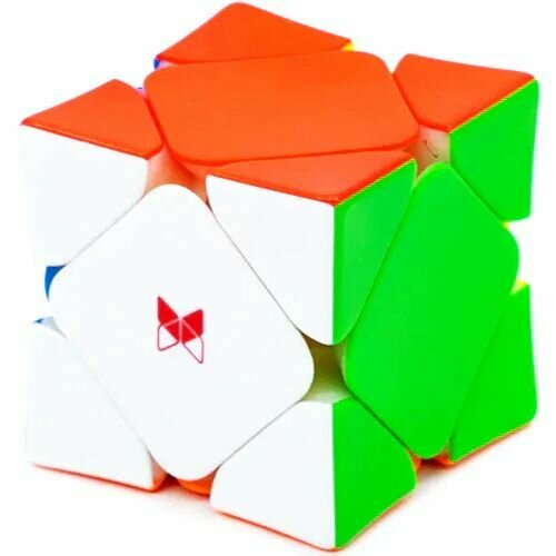 головоломка qiyi mofangge wingy skewb v2 color Головоломка Скьюб Рубика Магнитный / QiYi MoFangGe X-Man Skewb Wingy v2 Magnetic