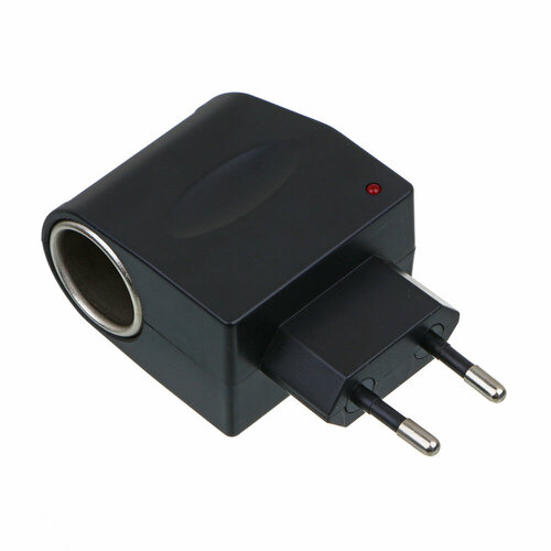 Переходник прикуривателя 12В1А в розетку 110-240в 490₽