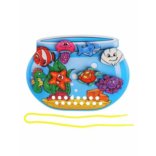 Шнуровка с липучками Аквамир 351₽