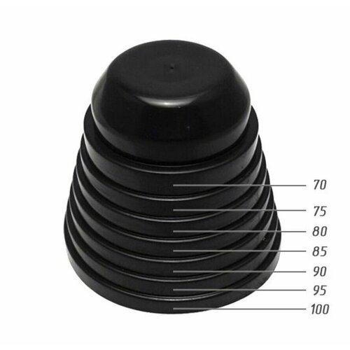 Резиновая крышка для фары универсальная 70-100мм 600₽